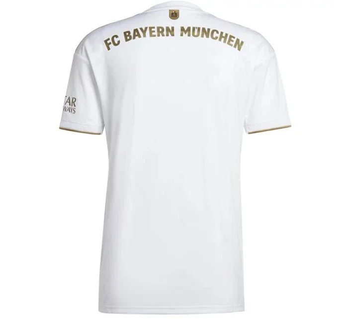 Pánske tričko FC Bayern JSY M HI3886 White with gold - Adidas