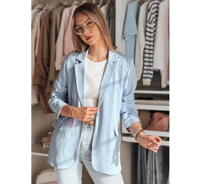 Dámské oversize sako modré Dstreet model 21986113 - FashionStreet