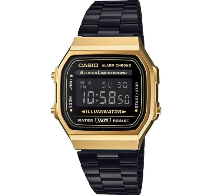 CASIO Vintage pánske hodinky A168WEGB-1BEF + BOX CASIO Vintage pánske hodinky A168WEGB-1BEF + BOX