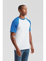 Baseball T tričko white/red model 22532793 - Fruit of the Loom Baseball T tričko white/red model 22532793 - Fruit of the Loom