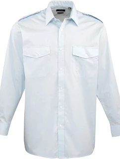 PR 210 košile s dlouhým rukávem light blue model 22476091 - Premier