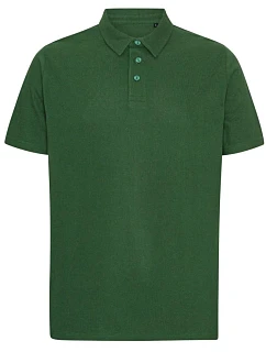 T Piqué polo z těžké bavlny "Tiger" bottle green model 22452031 - Neutral
