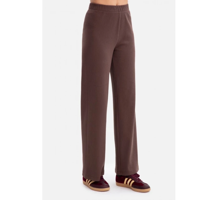 Kalhoty z úpletu hnědé model 21379852 - BeWear