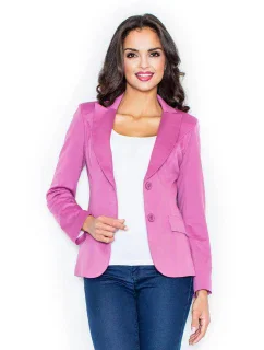 Dámske sako M085 Violet ružová - Figl
