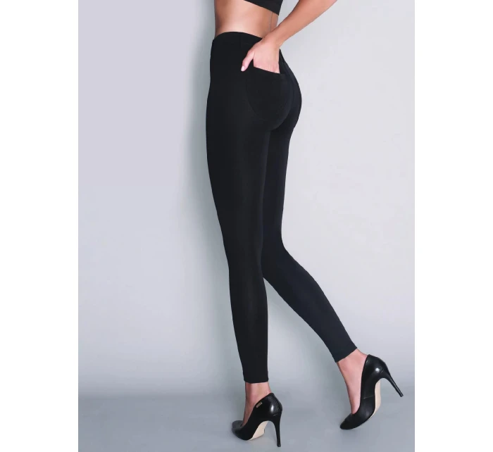 Dámské legíny Next Leggins model 21764612 Černá - Gatta Dámské legíny Next Leggins model 21764612 Černá - Gatta