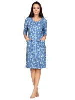 Dámska nočná košeľa 409 modrá - REGINA