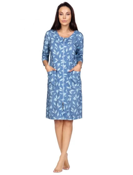 Dámska nočná košeľa 409 modrá - REGINA