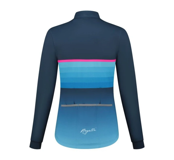 Rogelli dámska mikina IMPRESS II modro-ružová S