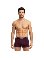 Le Coq Sportif pánske boxerky 3PAK black grey burgundy
