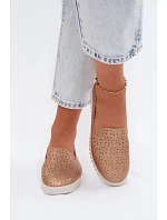 Dámské perforované nazouvací polobotky model 22133874 - Boto