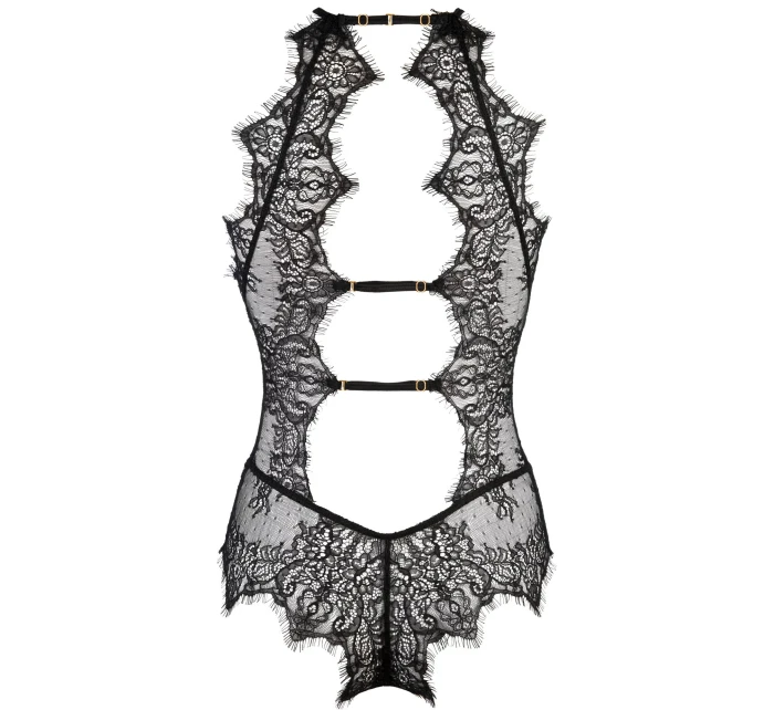 Dámské sexy body model 19018759 Černobéžová - Axami