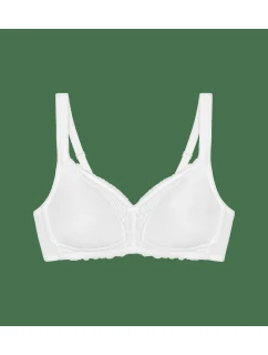 Moderná čipka+bavlna N - BIELA - TRIUMPH BIELA - TRIUMPH