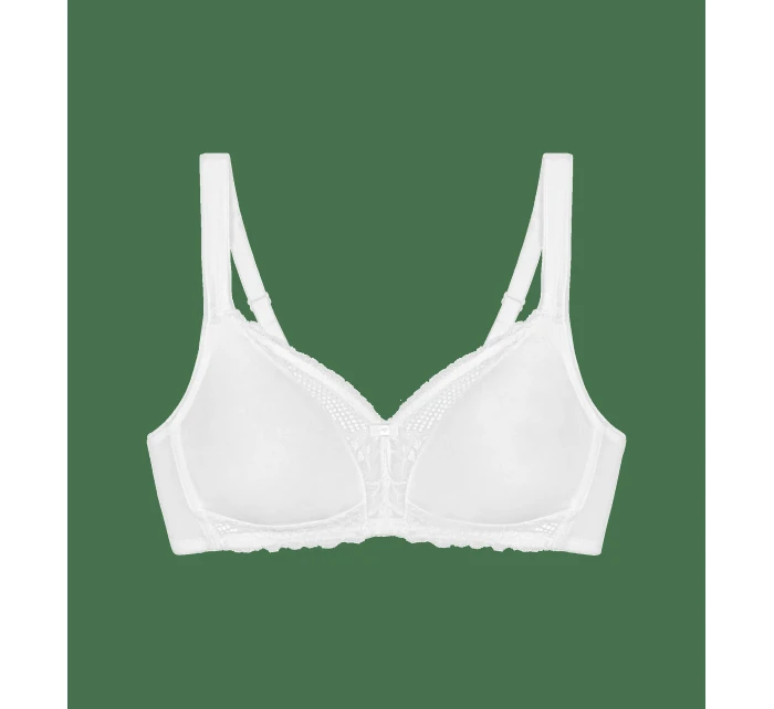 Moderná čipka+bavlna N - BIELA - TRIUMPH BIELA - TRIUMPH Moderná čipka+bavlna N - BIELA - TRIUMPH BIELA - TRIUMPH