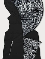 Dámske obojstranné tričko bez rukávov čierne (R8006)