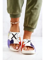 Gumové pantofle s potiskem Bílý model 21575280 - Boto