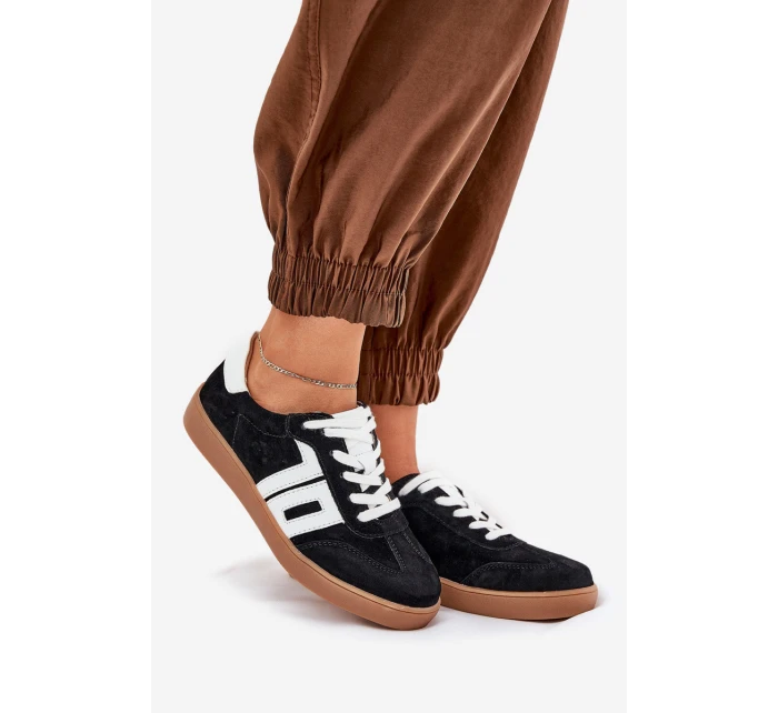 Sneakersy Buty Sportowe Zamszowe Vinceza 79517 Czarne Sneakersy Buty Sportowe Zamszowe Vinceza 79517 Czarne