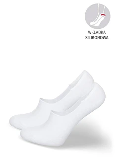 Pánské bambusové mikropono bílé ponožky