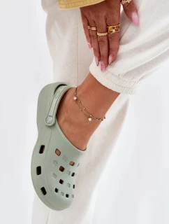 Dámske penové papuče LEMIGO - mentolové