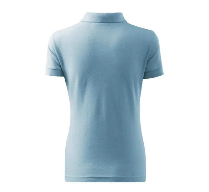 Cotton Heavy polokošile dámská nebesky modrá