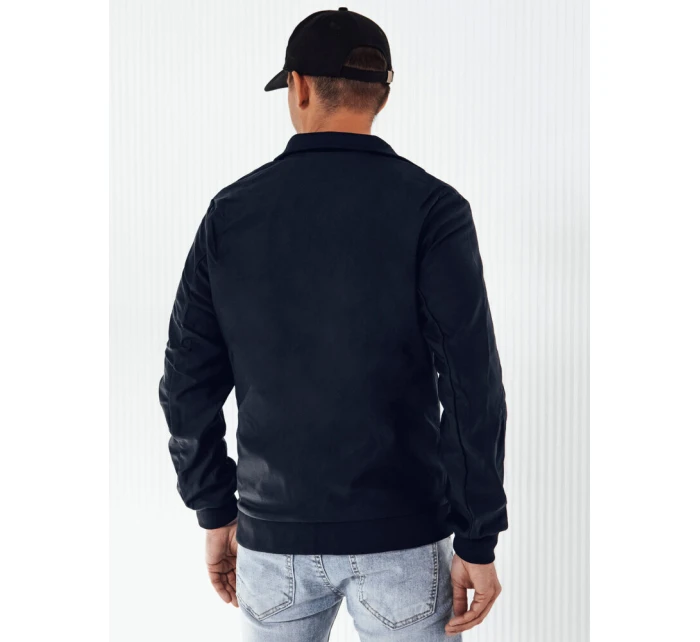 FashionStreet tmavomodrá pánska prechodná bunda TX4671 FashionStreet tmavomodrá pánska prechodná bunda TX4671