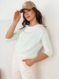 Dámska pruhovaná blúzka APRICALE white FashionStreet RY2481