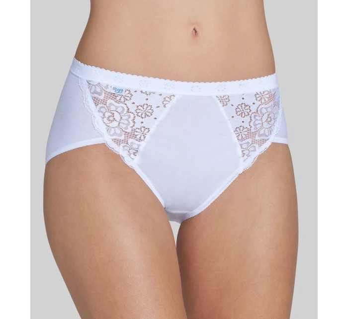 Dámské kalhotky Chic Midi bílé - Sloggi