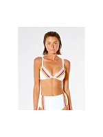 GORA-BIKINI RIP CURL Wave Shapers Stripe Banded Tri - biela