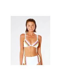 GORA-BIKINI RIP CURL Wave Shapers Stripe Banded Tri - biela