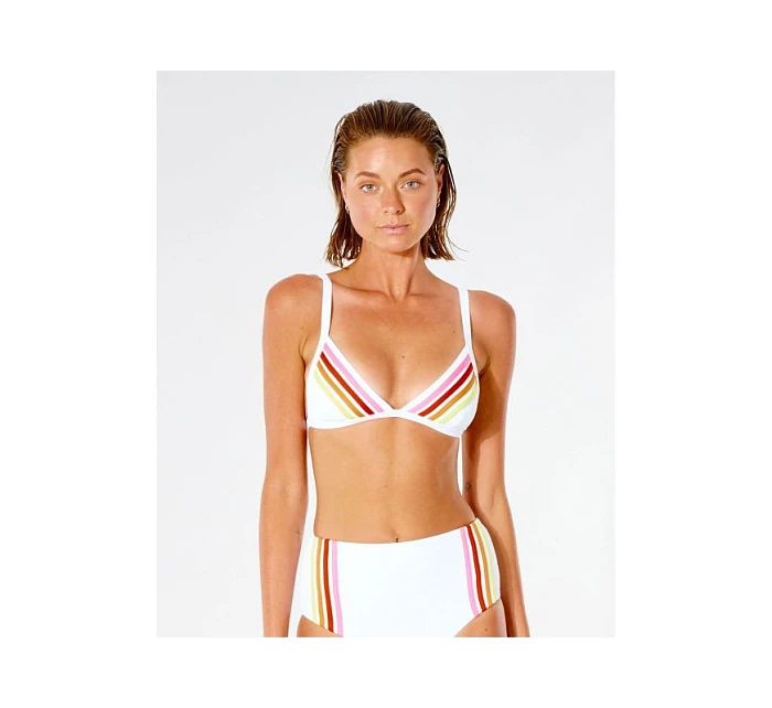 GORA-BIKINI RIP CURL Wave Shapers Stripe Banded Tri - biela