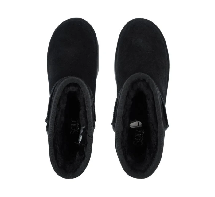 Dámské kožené boty Solo  Platform black 01 dámské model 21727079 - Solo Soprani