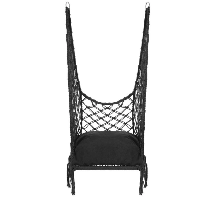 Závesná sedačka DRAGON HAMMOCK 60x60x115 cm s poduškou DARK GREY Závesná sedačka DRAGON HAMMOCK 60x60x115 cm s poduškou DARK GREY