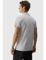 Pánské Polo Tričko Regular S  Šedé model 21675010 - 4F