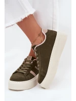 Dámské Tenisky Na Platformě Big Star model 21706261 Zelené - Big Star Shoes