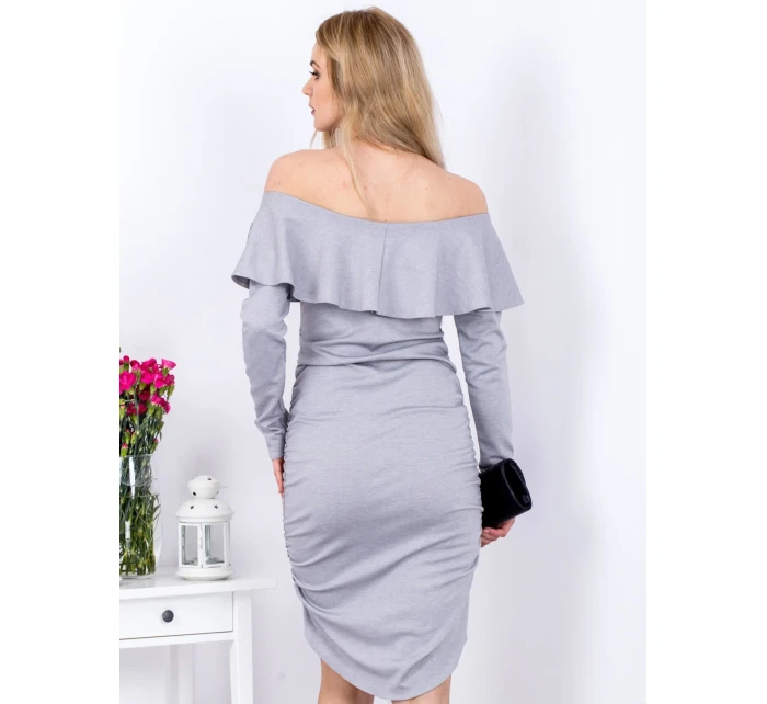 Šaty EM SK 009.55 sivá