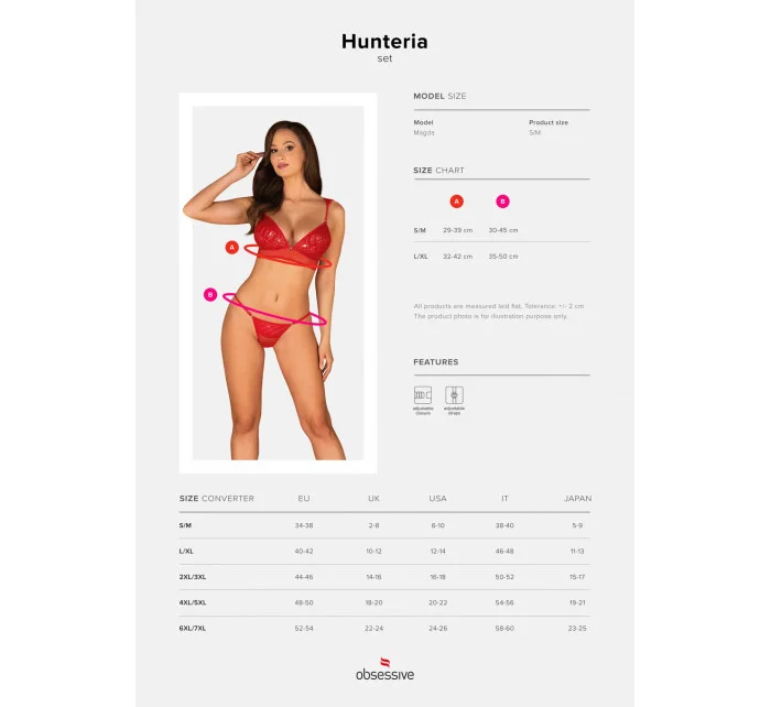 Zvodný set Hunteria set - Obsessive Zvodný set Hunteria set - Obsessive