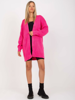 Dámsky sveter LC SW 0267 fluo ružový - Rue Paris