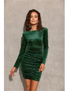 Večerní šaty model 20684206 zelené - Roco Fashion