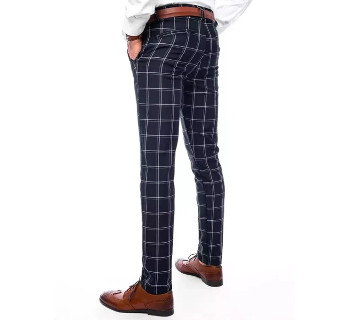 Pánské tmavě modré chinos kalhoty model 21964663 - Dstreet Pánské tmavě modré chinos kalhoty model 21964663 - Dstreet