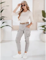 Dámske nohavice CARGOIF sivé FashionStreet UY2711