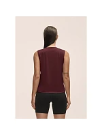 Dámske tričko CASALL Graphic Tank, farba bordová
