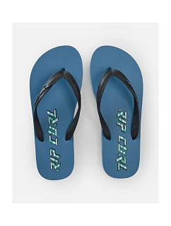Japonki męskie RIP CURL Icons Of Surf Bloom Open Toe niebieskie