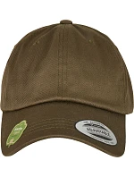 6 panelová kšiltovka z bio bavlny olive model 22412167 - Flexfit 6 panelová kšiltovka z bio bavlny olive model 22412167 - Flexfit