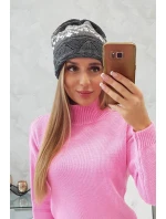 Dámska čiapka Kira K374 tmavo šedá