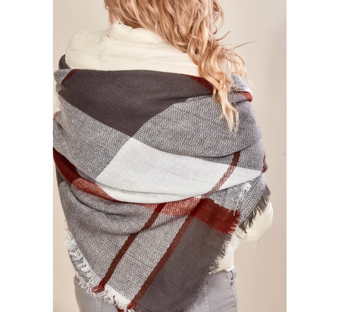 Dámský šátek AT CH model 16274694 bordó - FPrice Dámský šátek AT CH model 16274694 bordó - FPrice