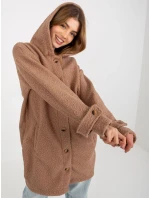 Płaszcz RV PL model 19779793 jasny brązowy - FPrice Płaszcz RV PL model 19779793 jasny brązowy - FPrice