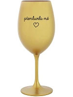 Nechal som sa oklamať - zlatý pohár na víno 350 ml