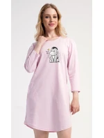 Dámske domáce šaty s trojštvrťovými rukávmi Donkey