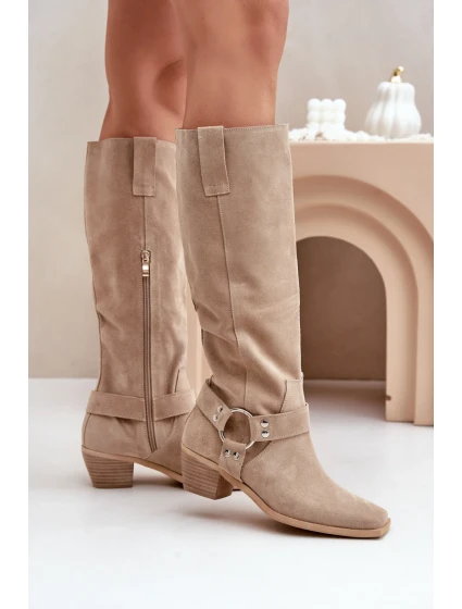 Topánky na podpätku model 203901 Krok vo veľkom štýle