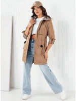 Dámska prechodná bunda VERDU beige FashionStreet TY4225