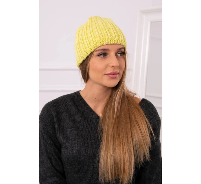 Dámska čiapka Rebecca K345 yellow Dámska čiapka Rebecca K345 yellow